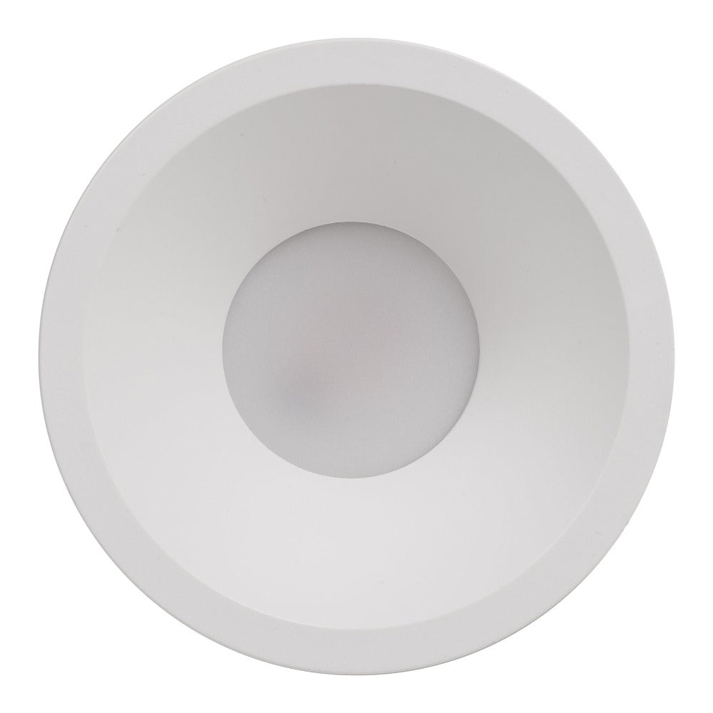 Gleam Fixed Dim to Warm LED Downlight White 2CCT - HV5528D2W-WHT