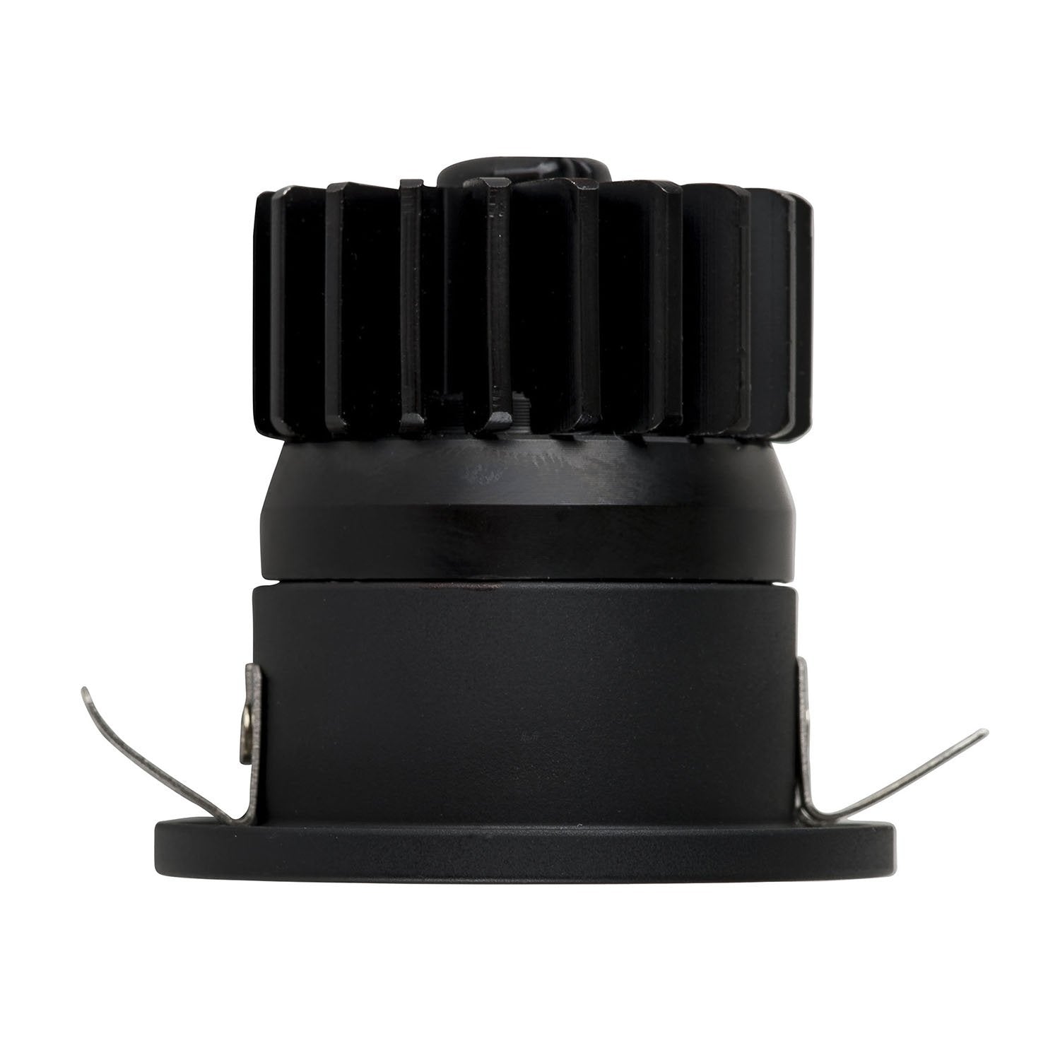 Buy Recessed Downlights Australia HV5702W-BLK Niche Mini round 3W Downlight 3000K Black 38mm Cutout 