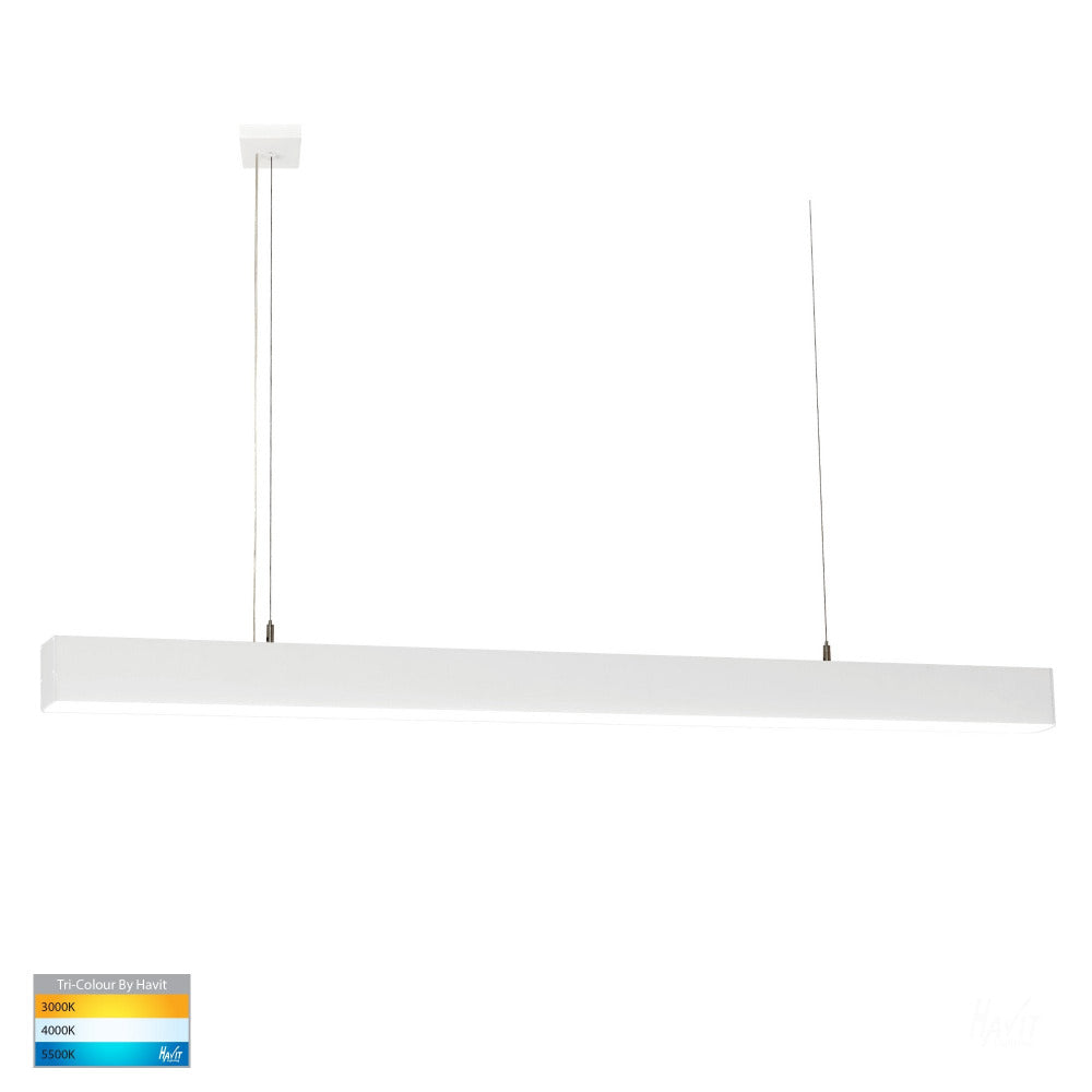 Buy LED Pendants Australia Proline LED Pendant White 3CCT - HV6001T-WHT