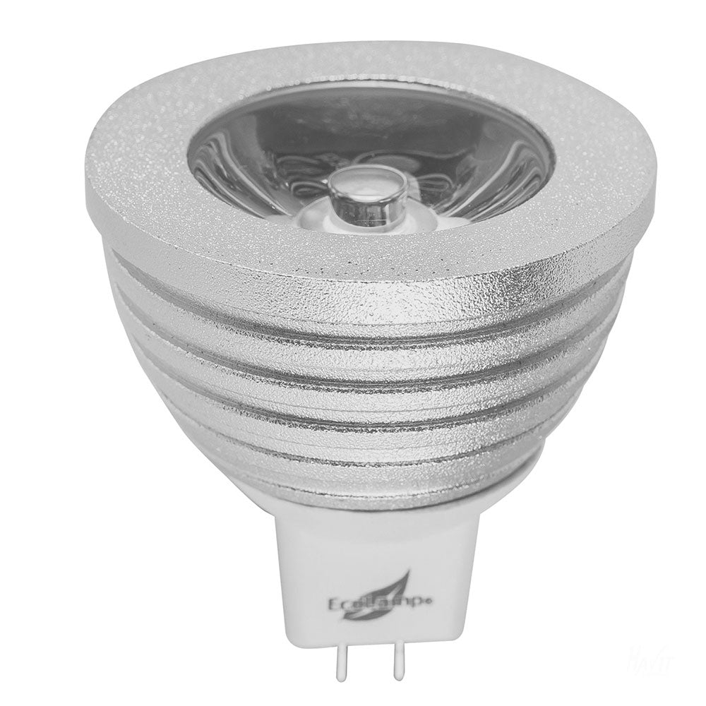 Buy LED Globes Australia LED Globe MR16 12V DC 5W Silver Plastic RGB - HV95021-12V