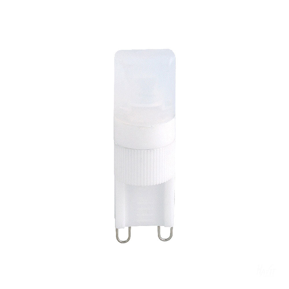 Buy LED Globes Australia LED Globe G9 2W White Ceramic / Glass 5500K - HV9511C