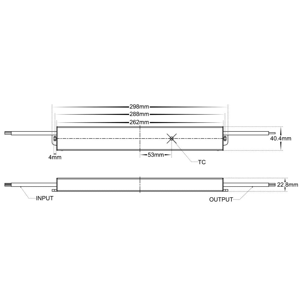 LED Driver 95W 12V DC Weatherproof Silver - HV9658-12V95WS