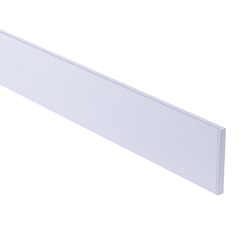 Buy Strip Light Profiles Australia LED Strip Profile H89mm L1m White Aluminium - HV9693-1089-WHT