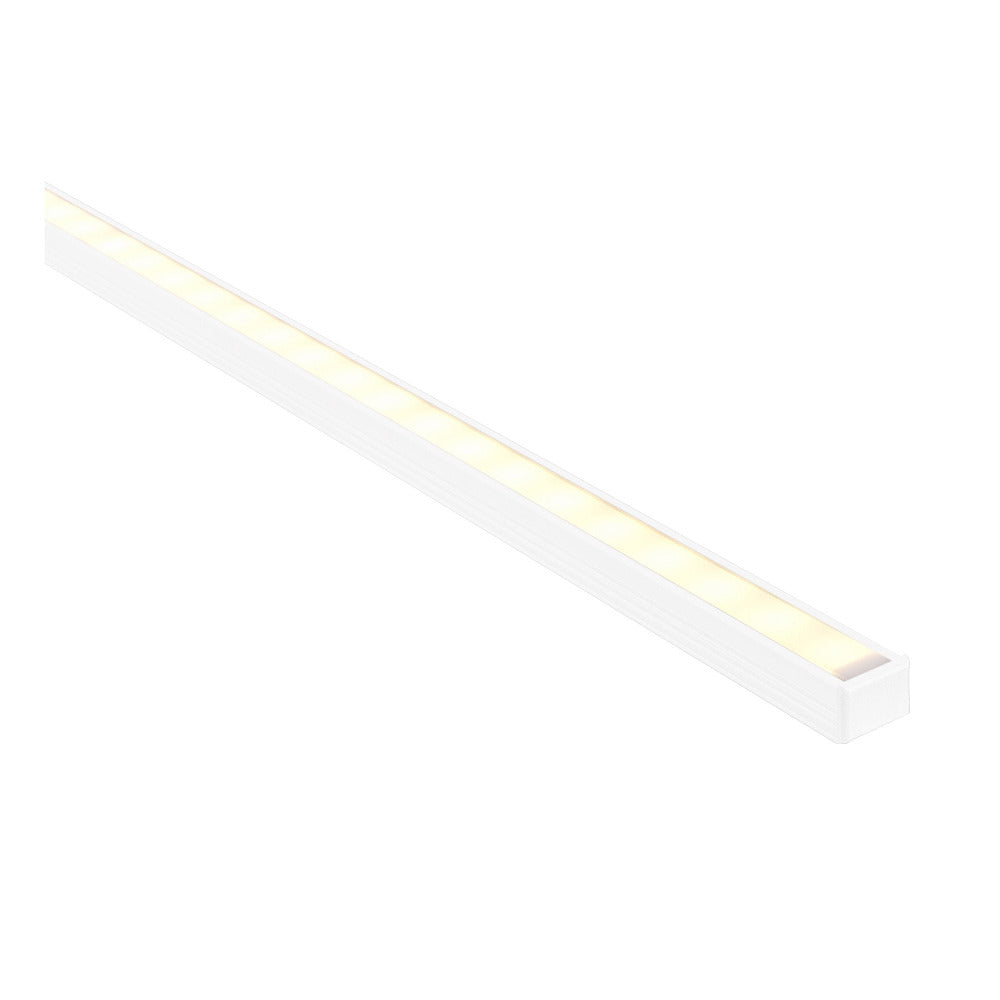 Surface Mounted Square LED Profile White - HV9693-1612-WHT