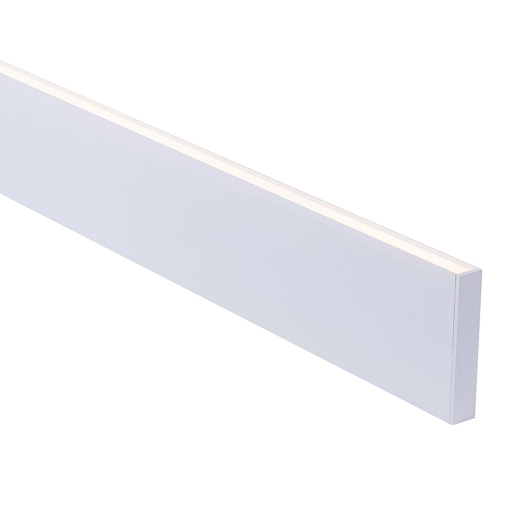 LED Strip Profile H96mm L1m White Aluminium - HV9693-1896-WHT