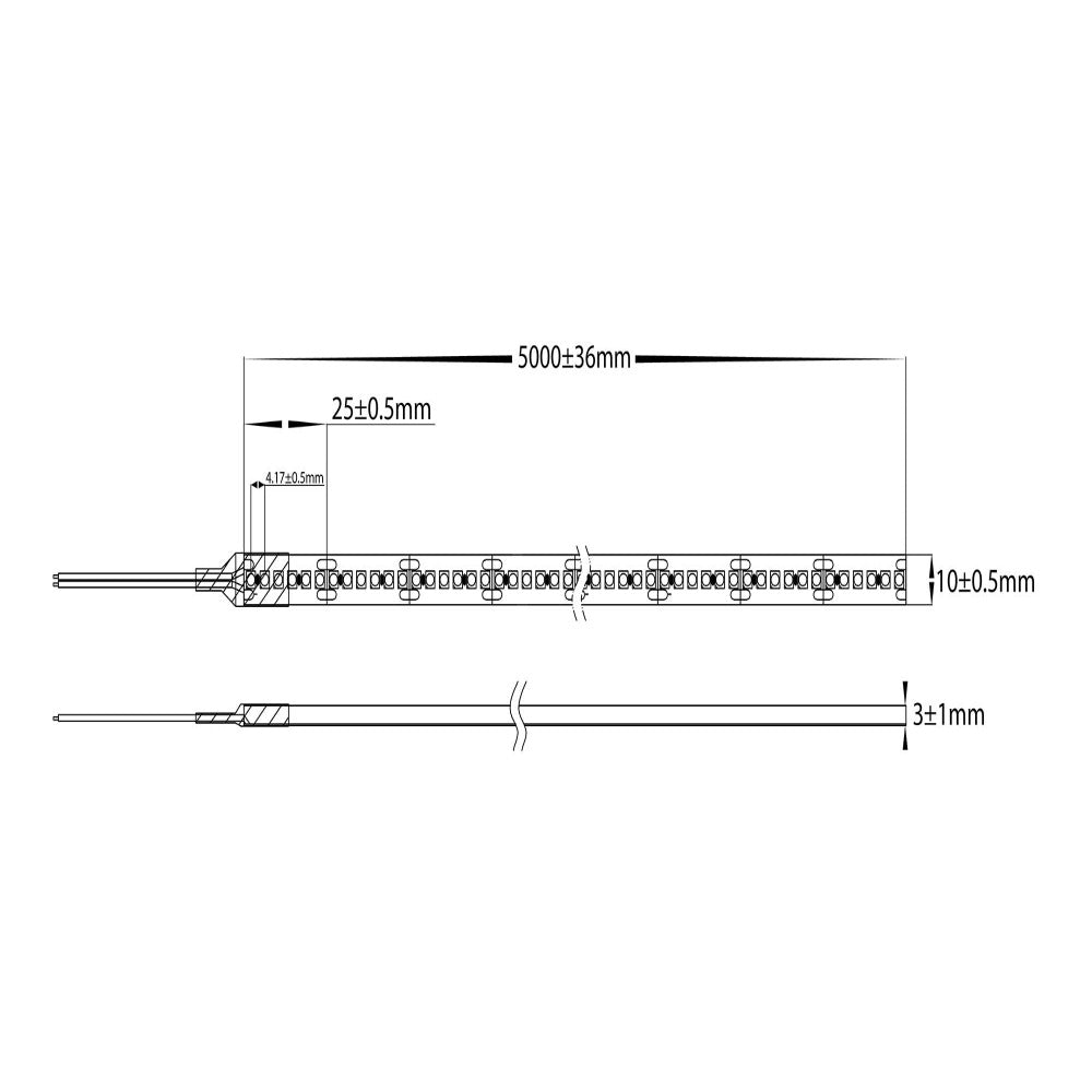 Buy LED Strip Lights Australia LED Strip Light 24V 19.2W IP54 5500K - HV9723-IP54-240-5K-1