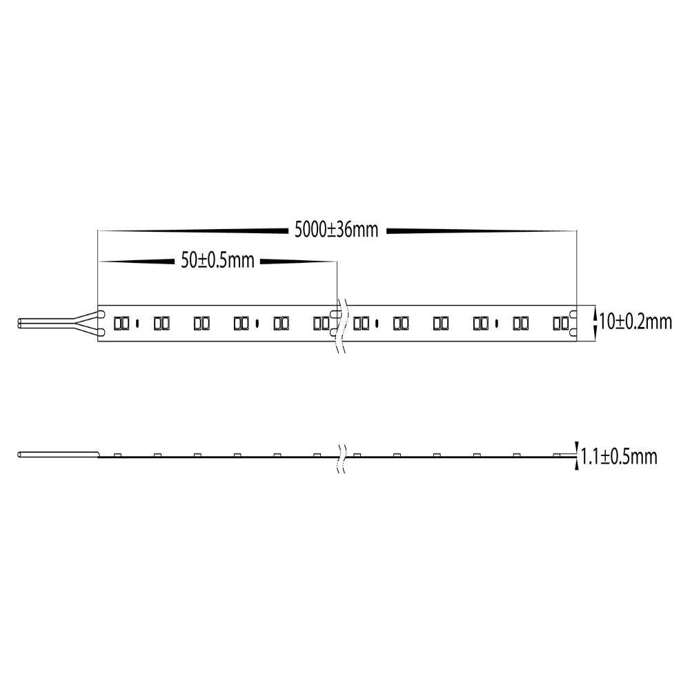 Buy LED Strip Lights Australia LED Strip Light 12V 14.4W IP20 2CCT - HV9783-IP20-120-CT