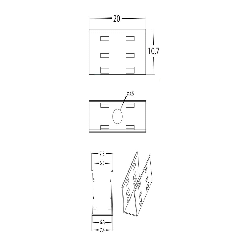 Buy LED Strip Lights Australia LED Strip Light 24V 14.4W IP67 3000K - HV9792-IP67-140-3K