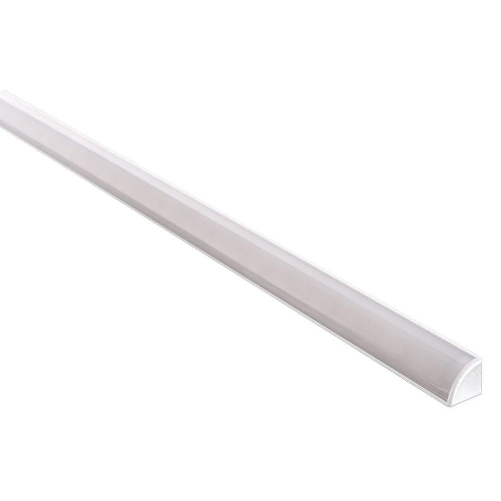 Buy Strip Light Profiles Australia Corner Profile W16mm White - HV9691-1616-WHT