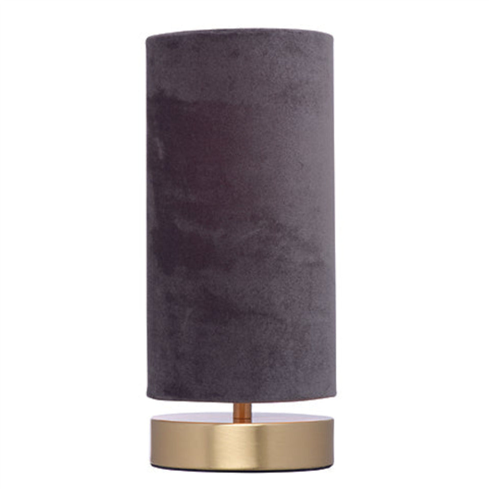 Buy Table Lamps Australia Harlow Table Lamp Grey Velvet - A71211GRY