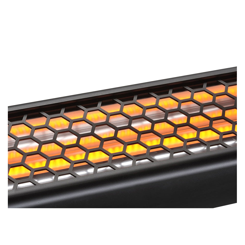 Intense High Performance Electric Outdoor Heater 2200W Black - THY2200