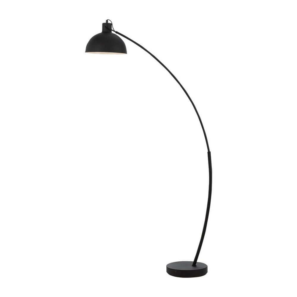 Beat 1 Light Floor Lamp 250mm Black - BEAT FL-BK
