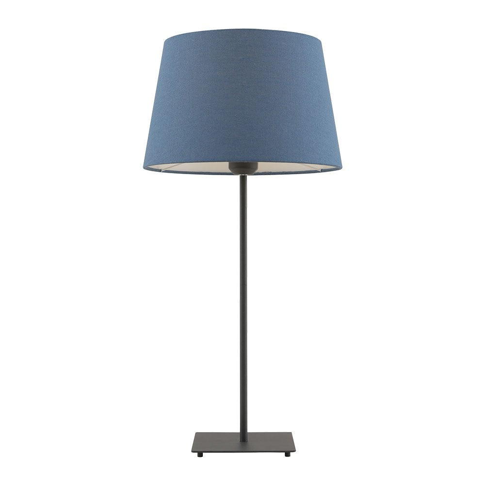 Buy Table Lamps Australia Devon 1 Light Table Lamp Blue, Black - DEVON TL-BLBK