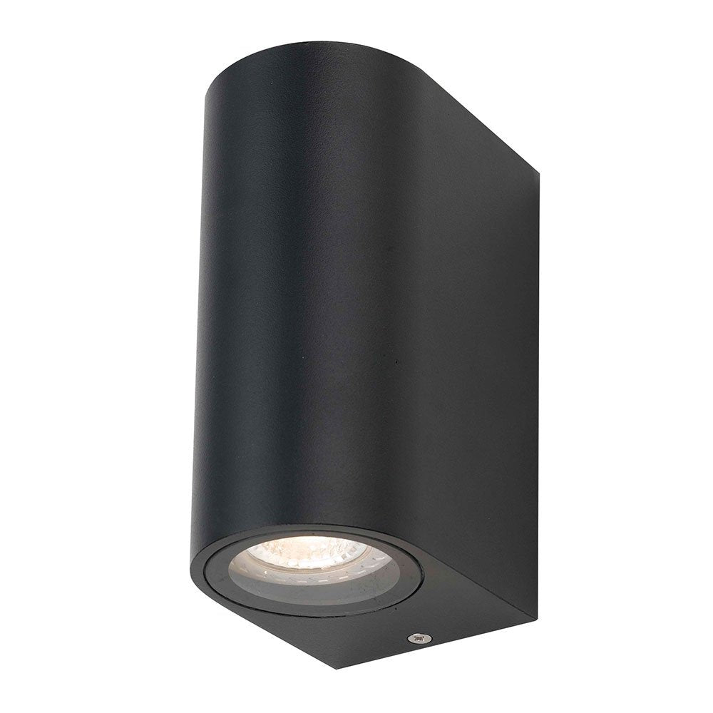 Buy Up / Down Wall Lights Australia Eos Up-Down Wall Light IP54 Black - EOS EX2-BK