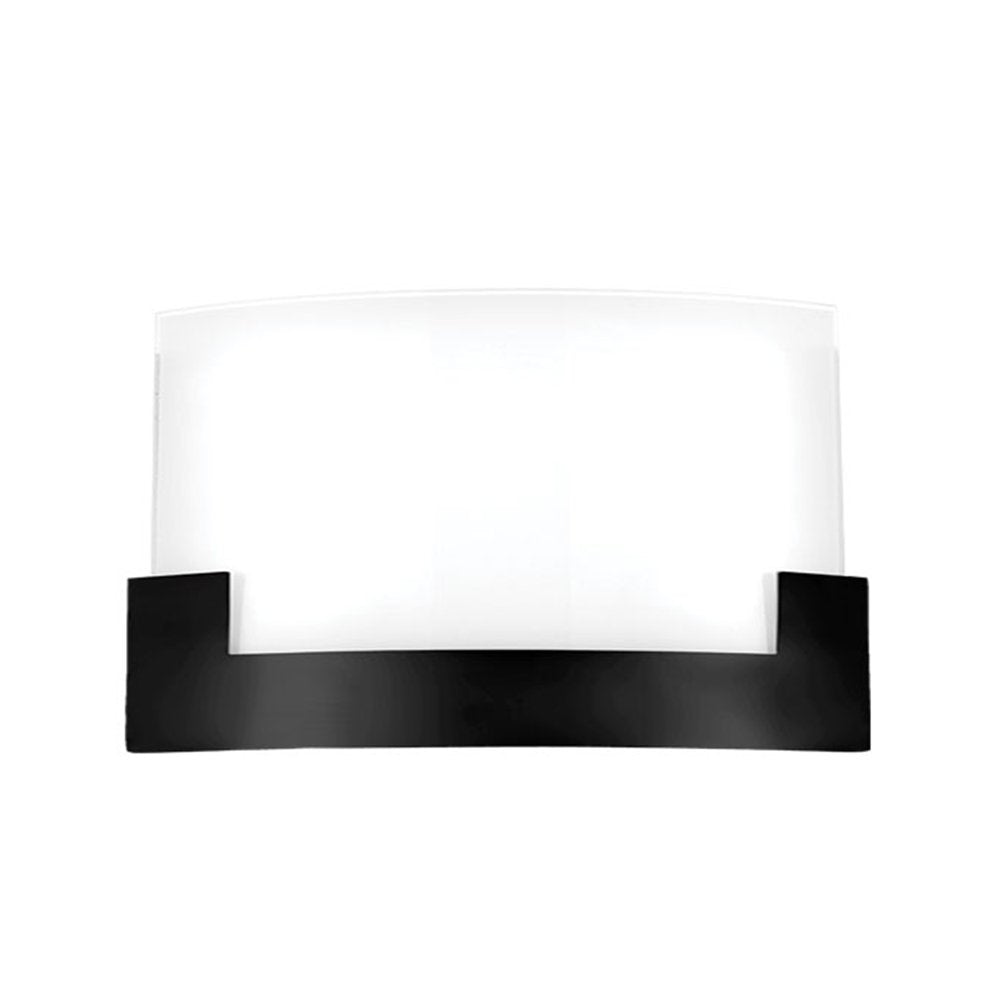 Solita LED Wall Lamp 12W Dimmable 350mm Tri-Colour Black, Frost - SOLITA WB35-BK