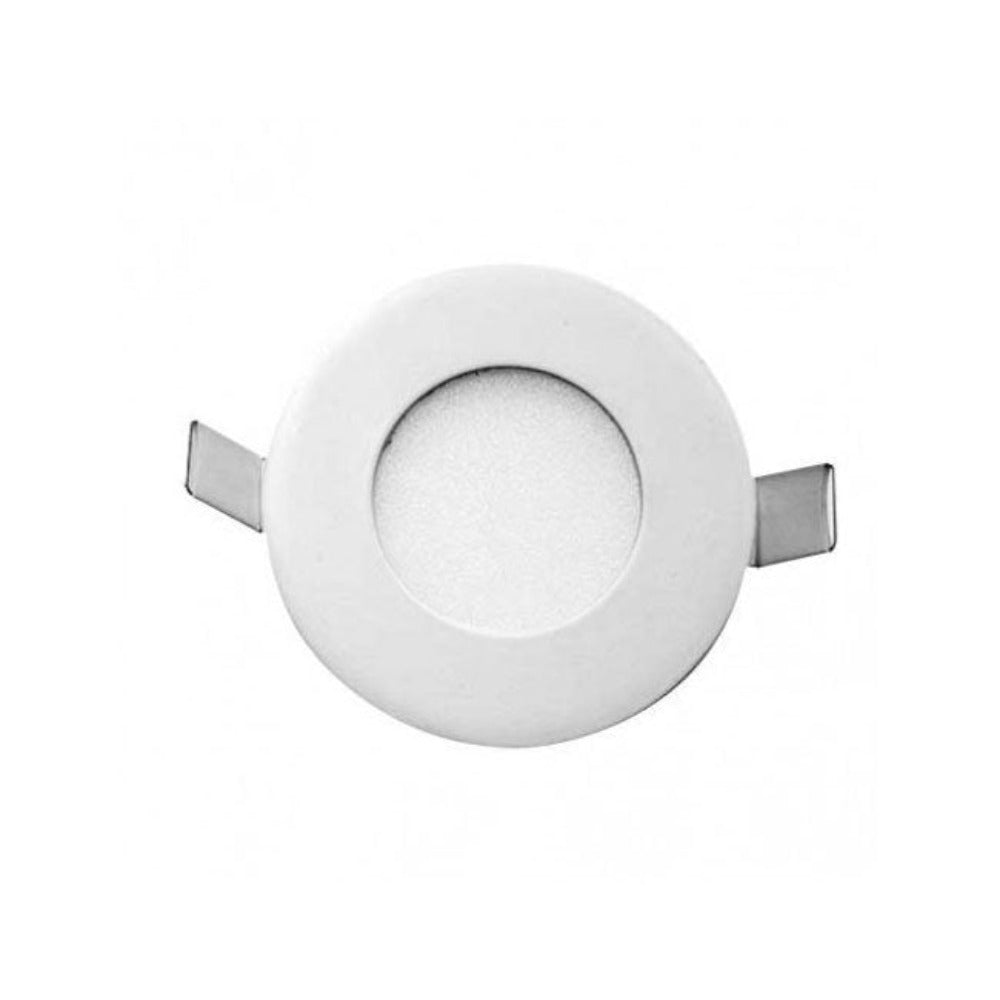 Buy Recessed Downlights Australia Stow Round LED Downlight 3W 90mm 5000K White - STOW RD-WH.850