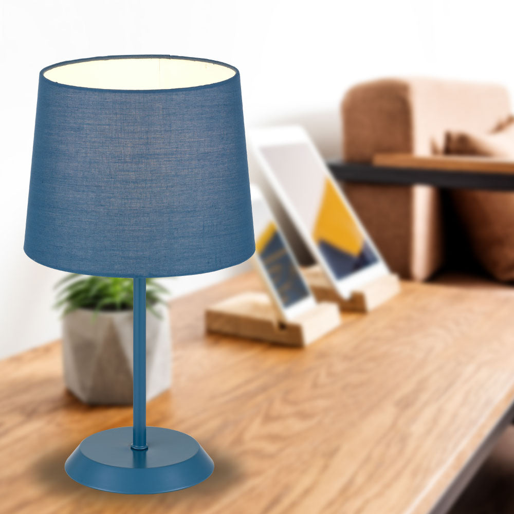 Buy Table Lamps Australia Jaxon 1 Light Table Lamp Blue - JAXON TL-BL