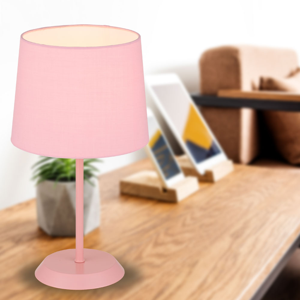 Buy Table Lamps Australia Jaxon 1 Light Table Lamp Pink - JAXON TL-PK