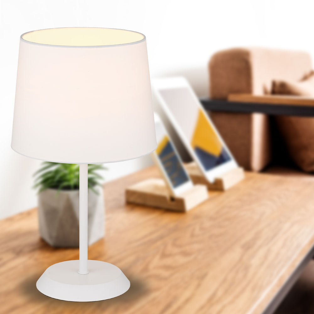 Buy Table Lamps Australia Jaxon 1 Light Table Lamp White - JAXON TL-WH