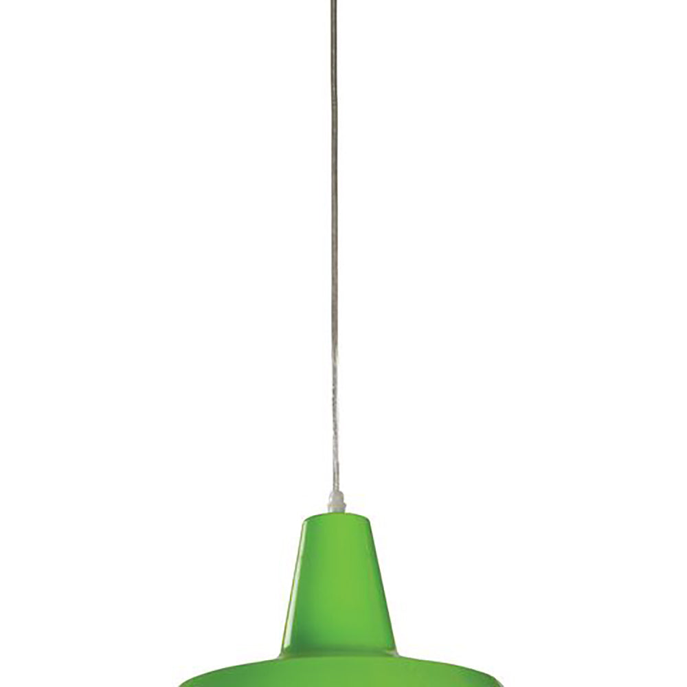 Buy Pendant Lights Australia Divo Angled Dome Shape 1 Light Pendant Green - DIVO8