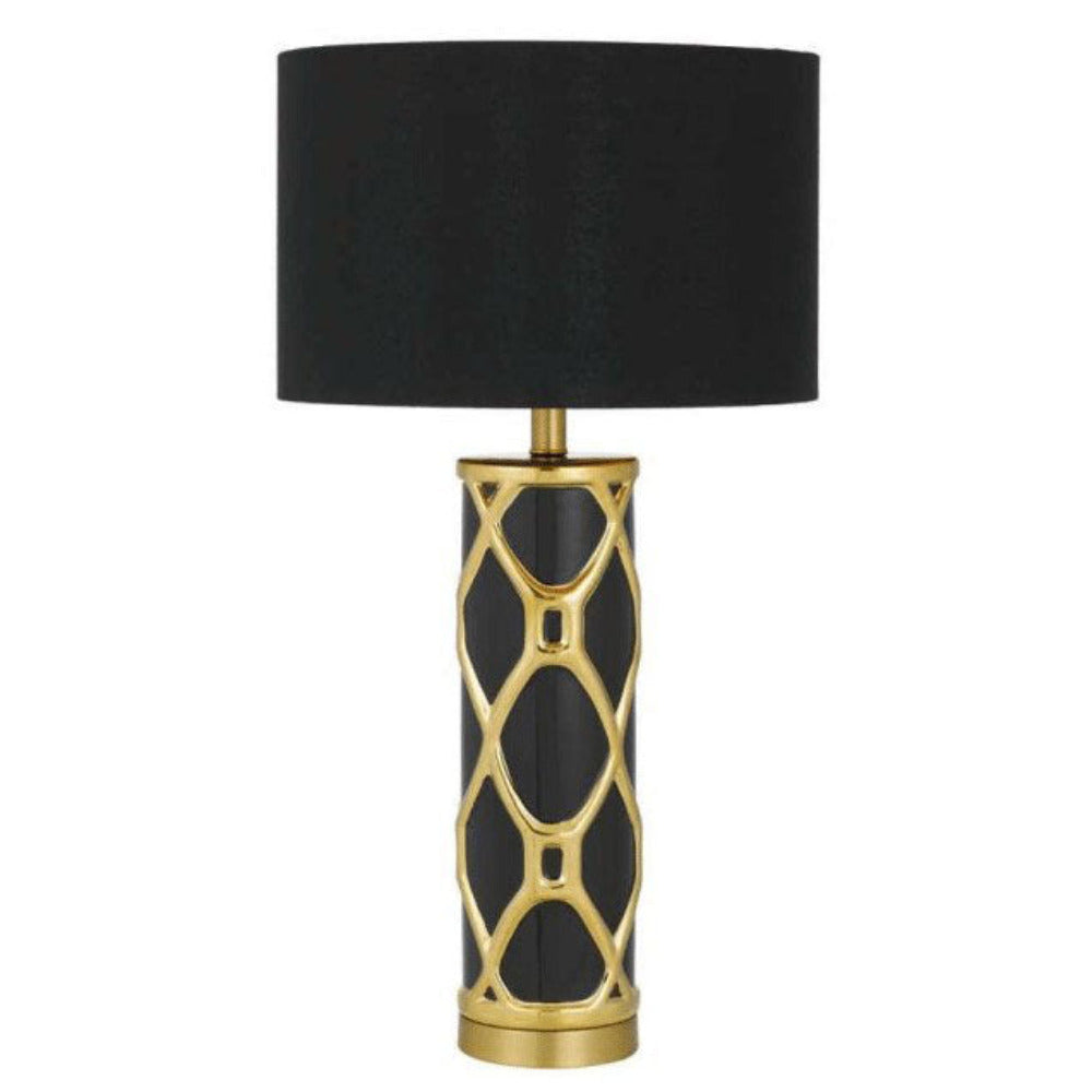 Vilma Table Lamp Black / Gold - VILMA TL-BKBK