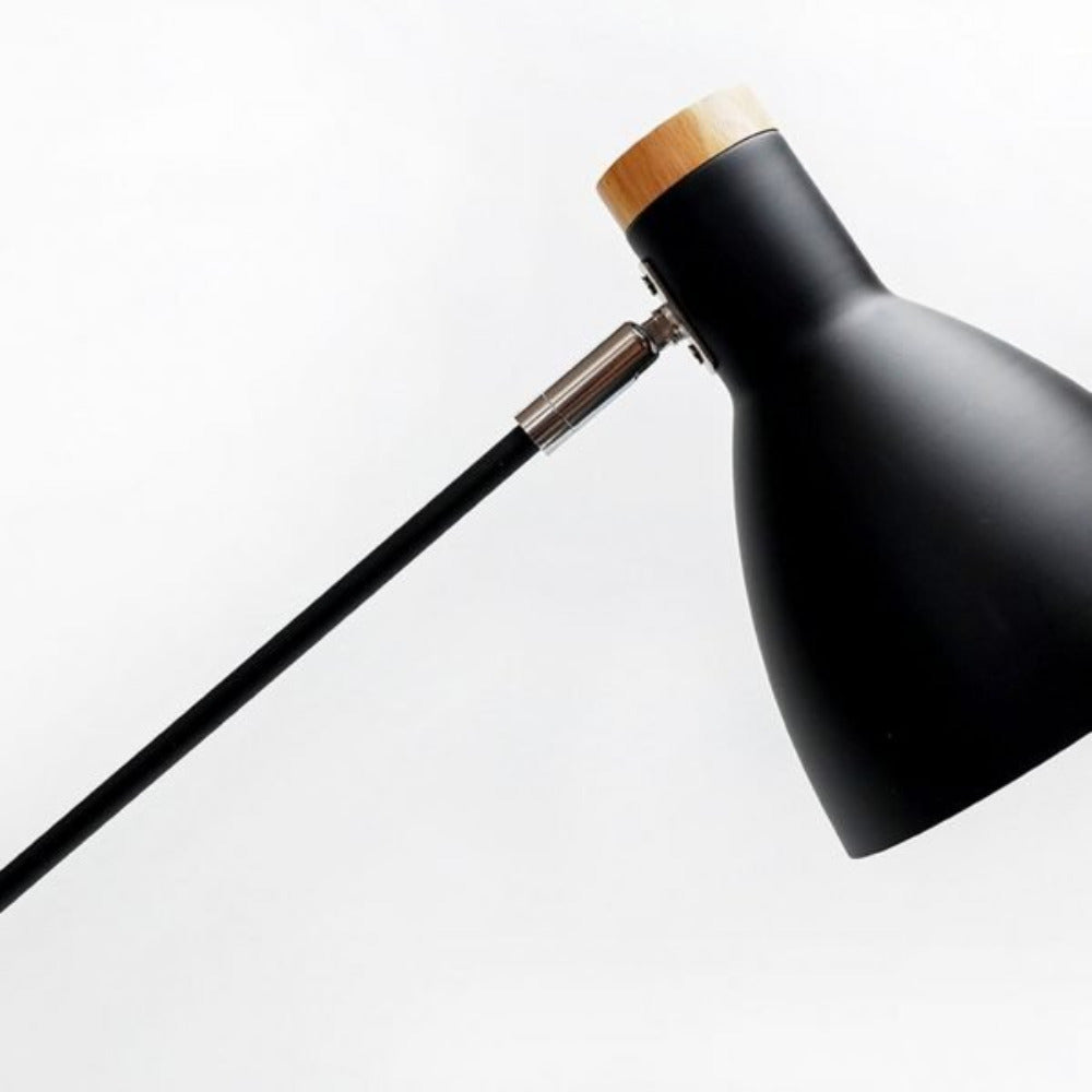 Scandinavian Adjustable Floor Lamp in Black - LL-27-0037B