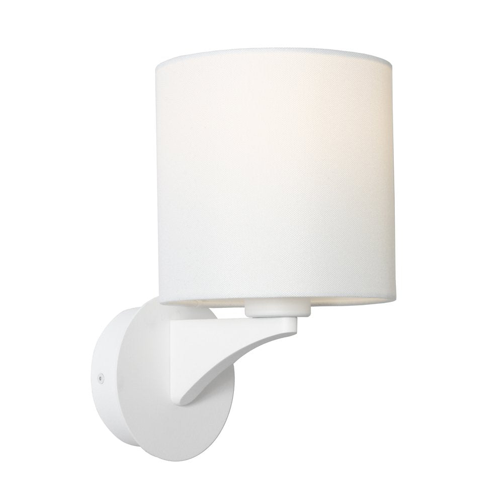 Kirsten 1 Light Wall Light White - KIRST1WWHT