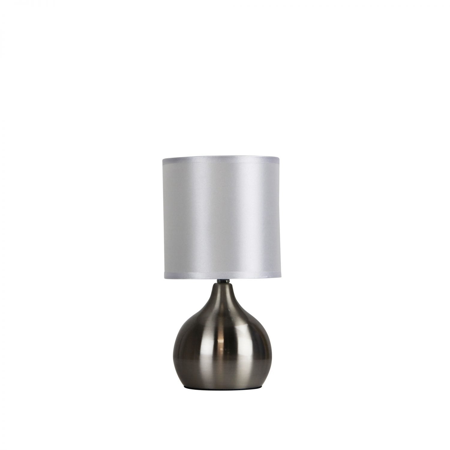 Buy Table Lamps Australia Lotti Table Lamp Touch Brushed Chrome Metal - LF9201BC