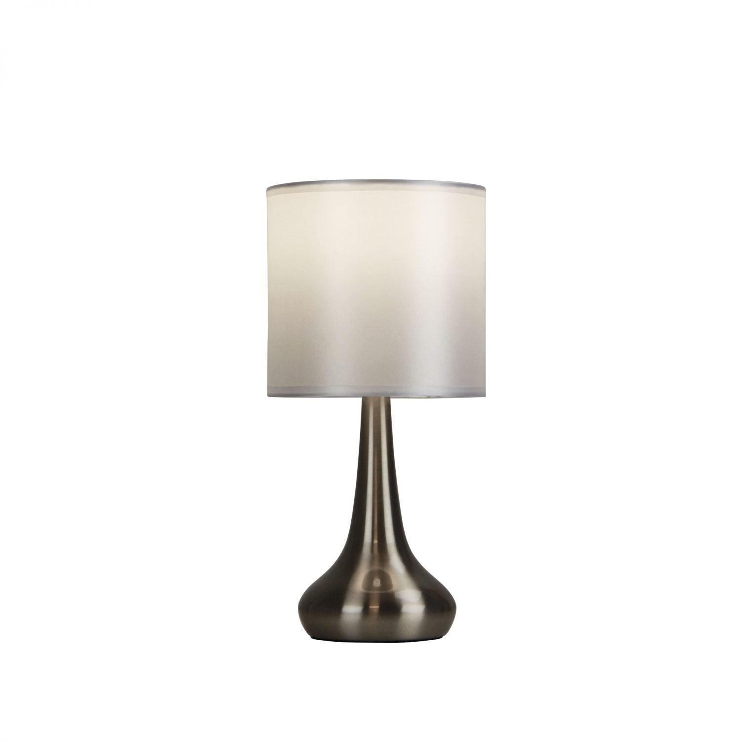 Lola 1 Light Touch Table Lamp Brushed Chrome - LF9205BCH