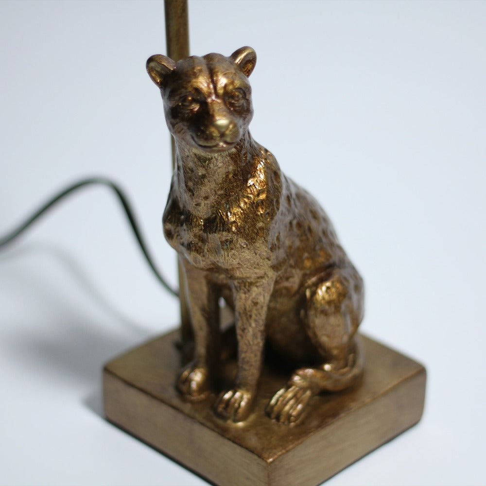 Cheetah Sitting Table Lamp - Copper - LL-14-0178