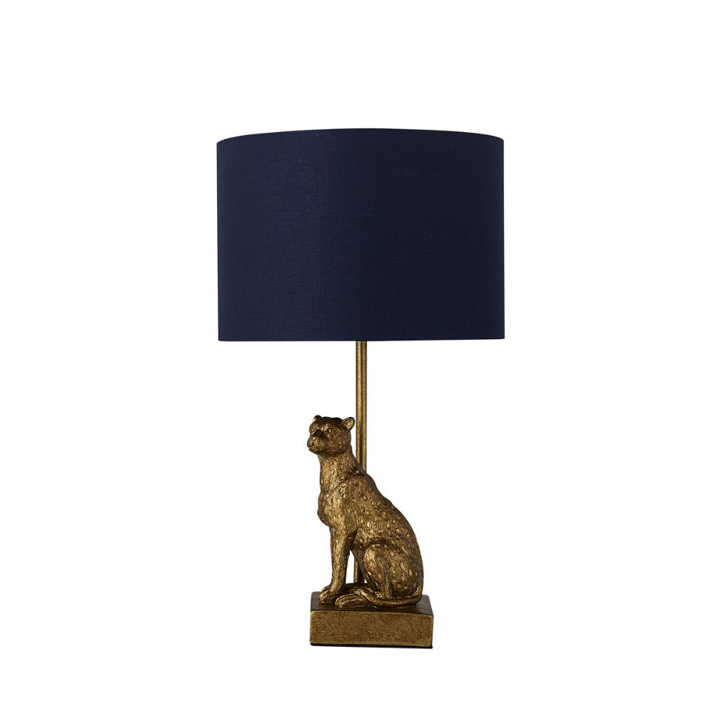 Buy Table Lamps Australia Cheetah Sitting Table Lamp - Copper - LL-14-0178