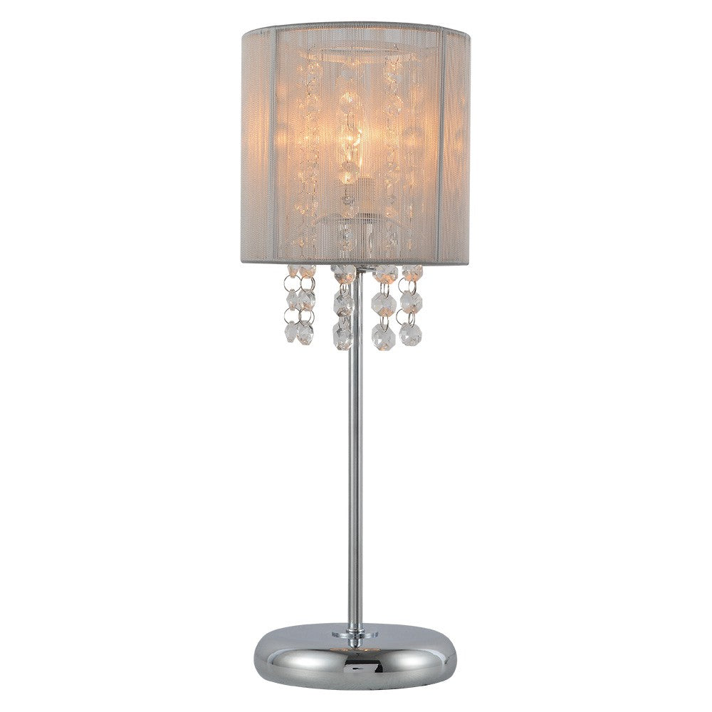 Buy Table Lamps Australia Emilia Table Lamp Silver Metal - LL-14-0110GR