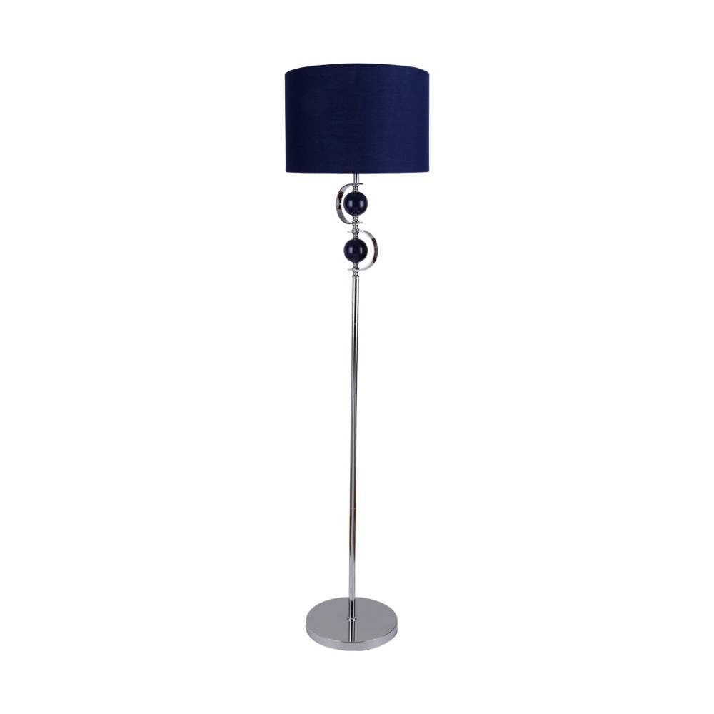 Buy Floor Lamps Australia Rialto Floor Lamp - Navy - LL-27-0141BL