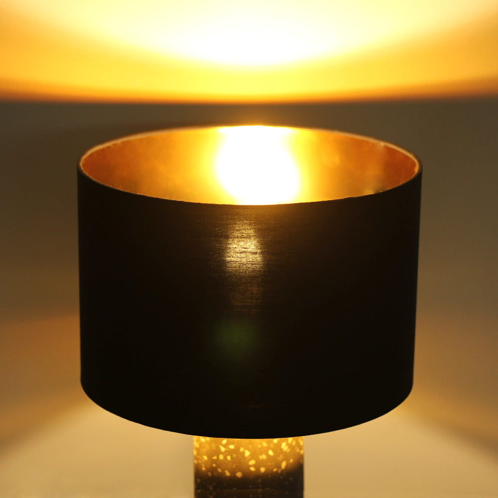Britta Terrazzo Table Lamp - Black - LL-27-0151B