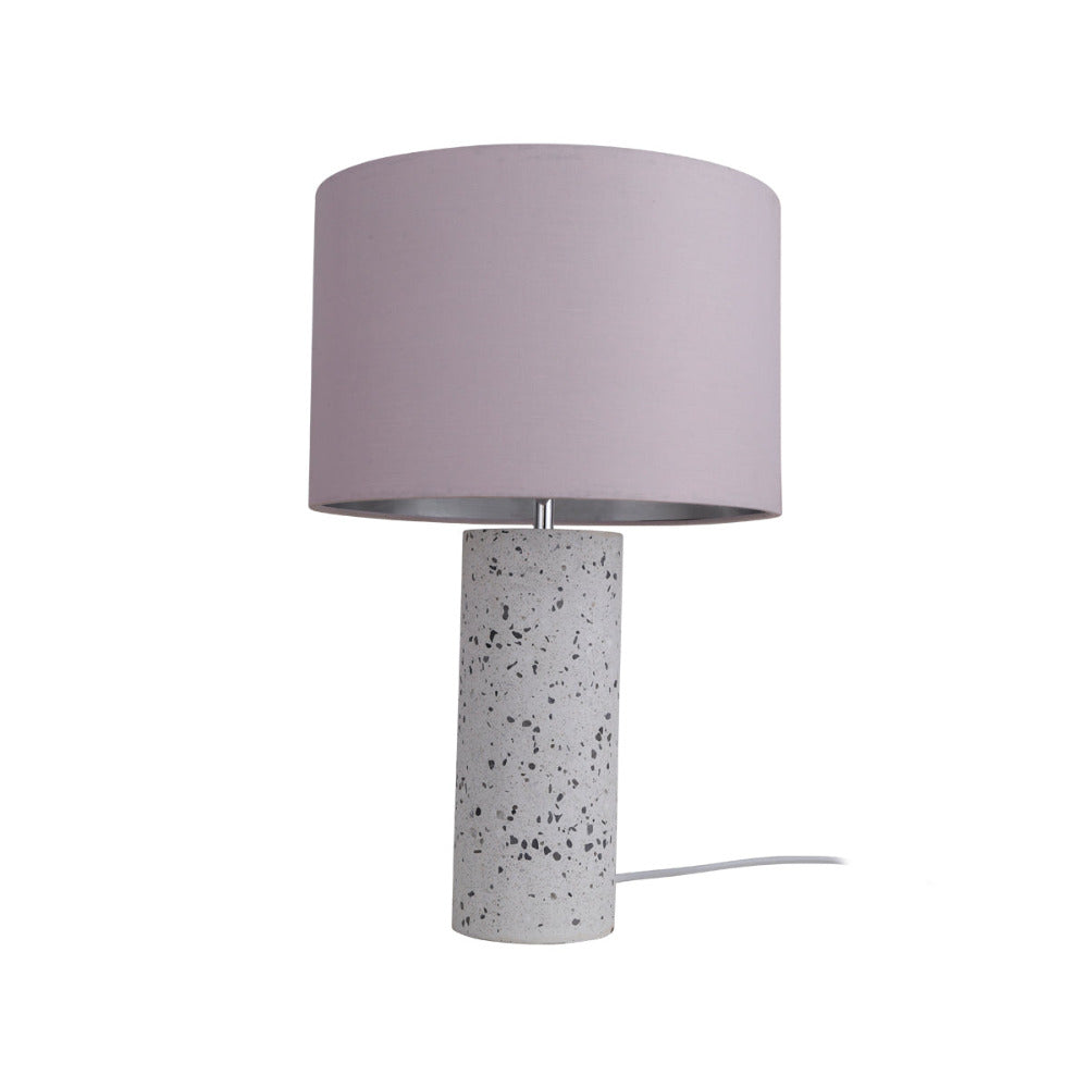 Britta Terrazzo Table Lamp - White - LL-27-0151W