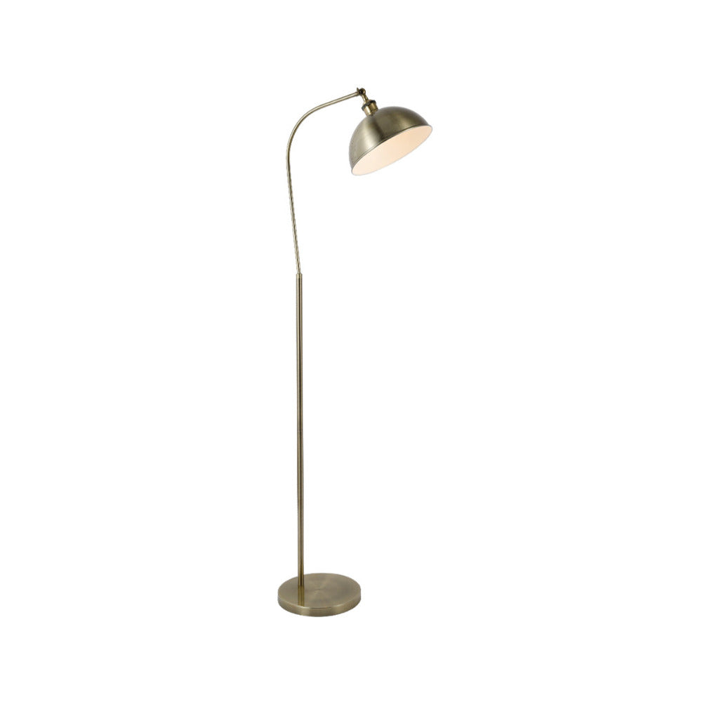 Lenna Floor Lamp - Antique Brass - LL-27-0153AB