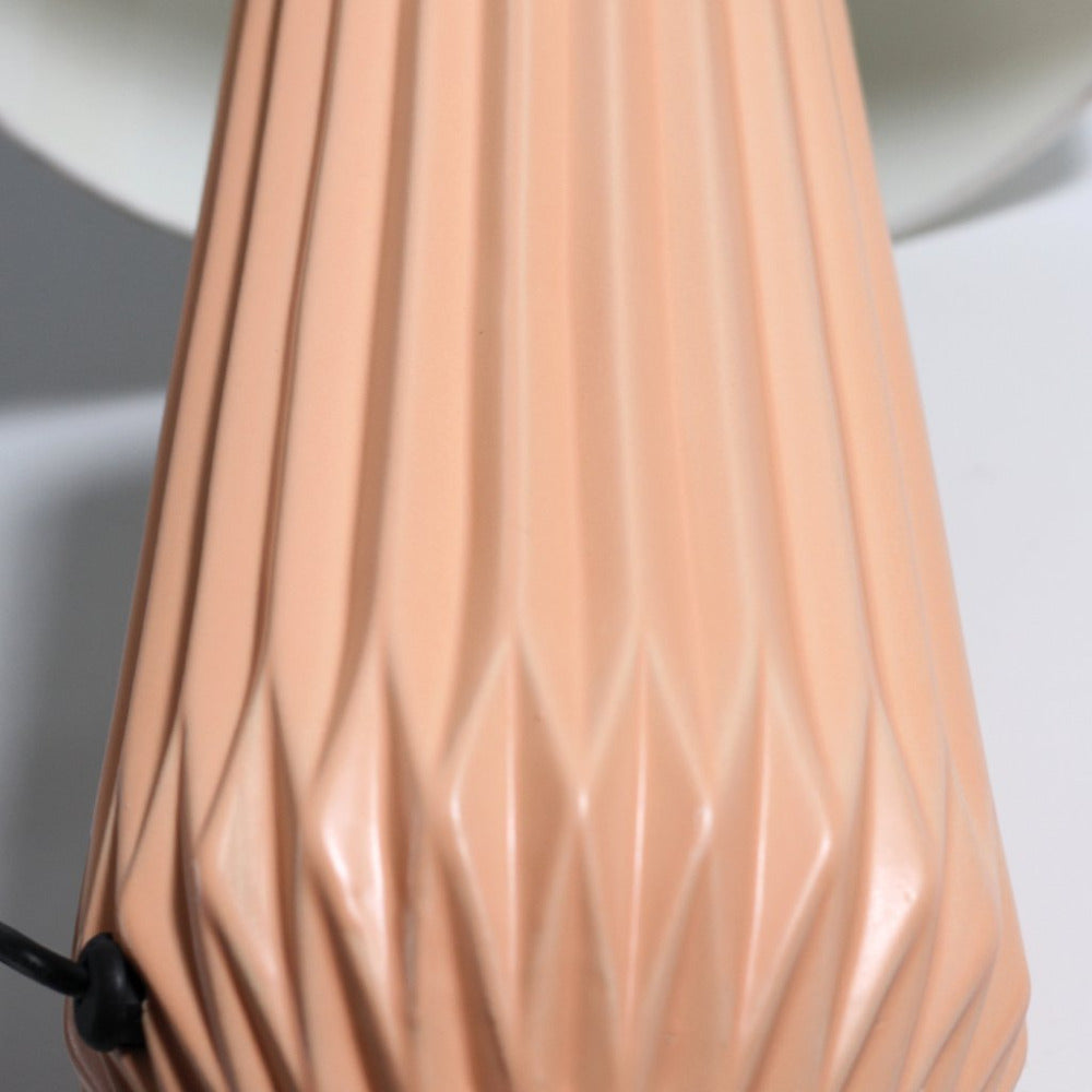Zora Ceramic Table Lamp Pink - LL-27-0182