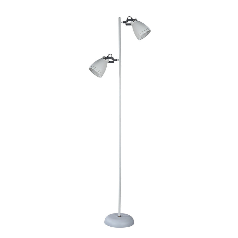 Audrey 1 Light Floor Lamp White - LL-27-0185W