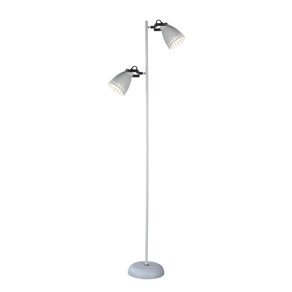 Buy Floor Lamps Australia Audrey 1 Light Floor Lamp White - LL-27-0185W