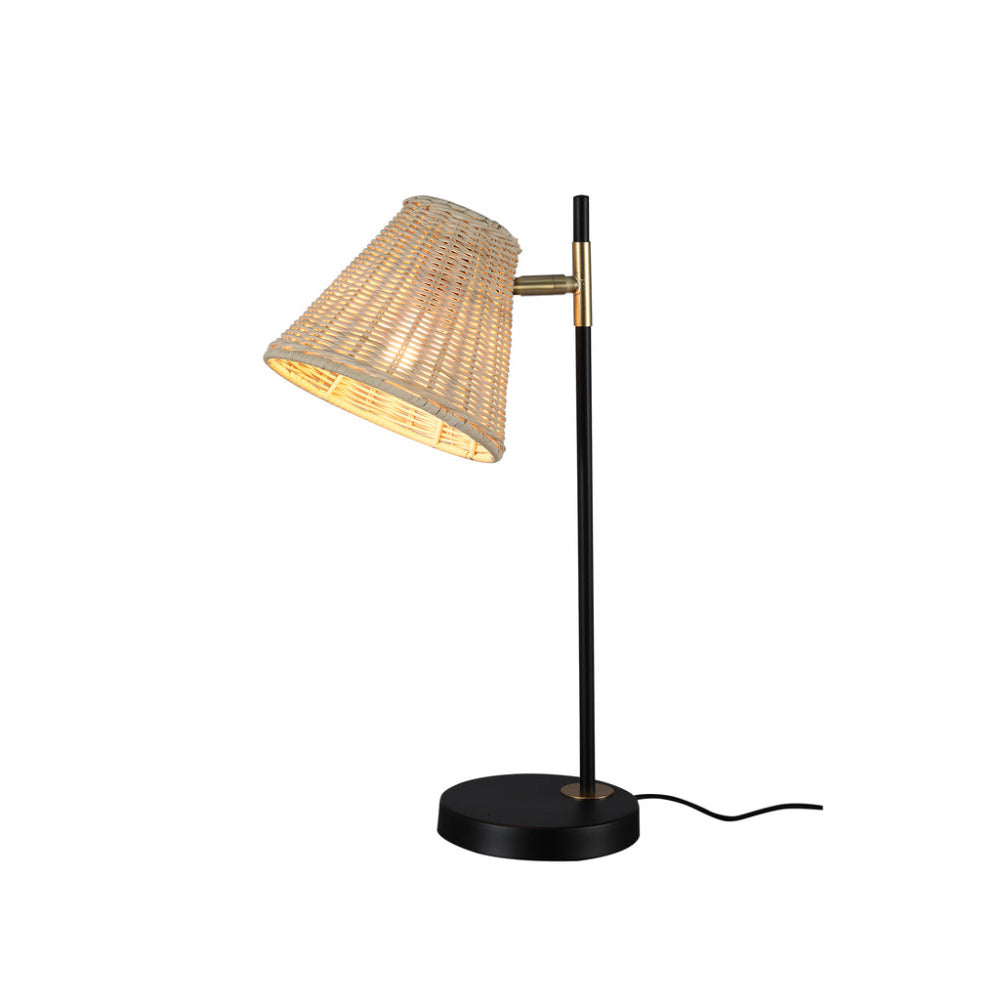 Buy Desk Lamps Australia Yvette Rattan Table Lamp - LL-27-0189