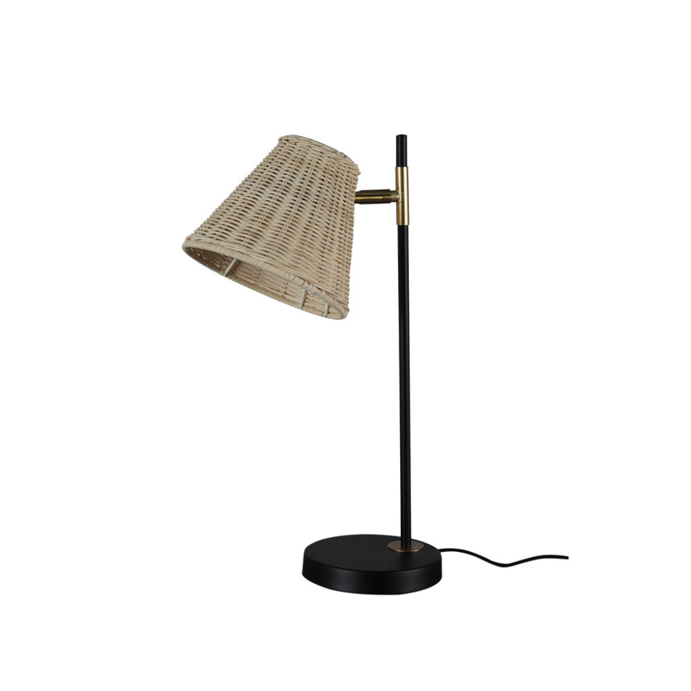 Buy Desk Lamps Australia Yvette Rattan Table Lamp - LL-27-0189