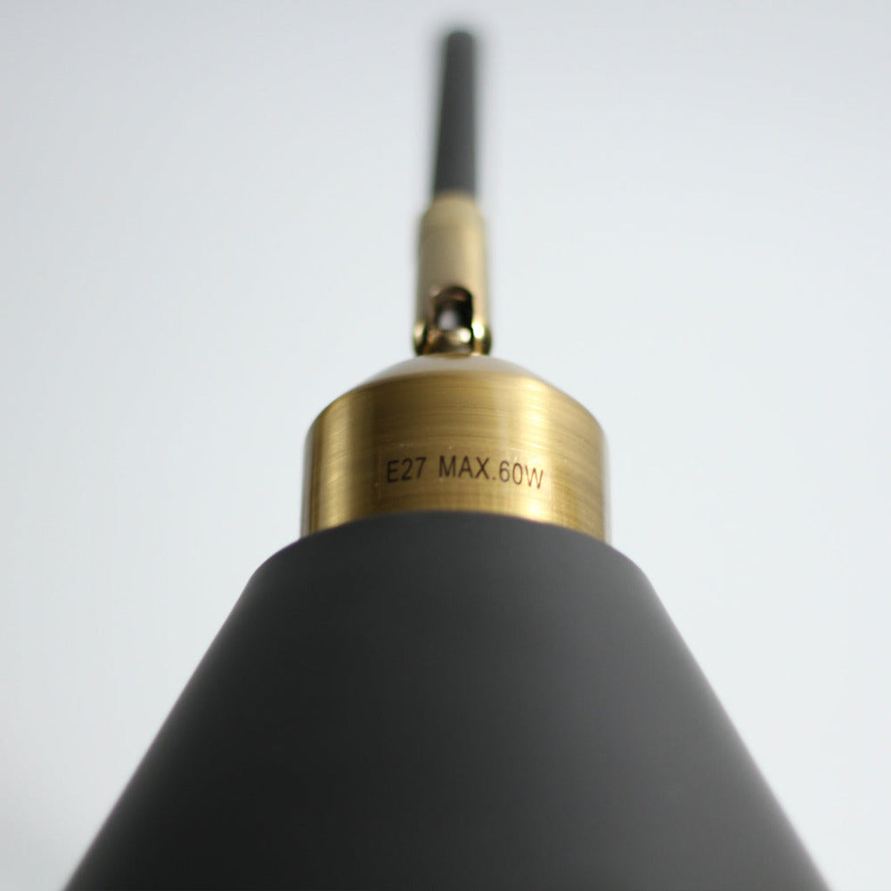 Aimee 1 Light Table Lamp Black - LL-27-0191B