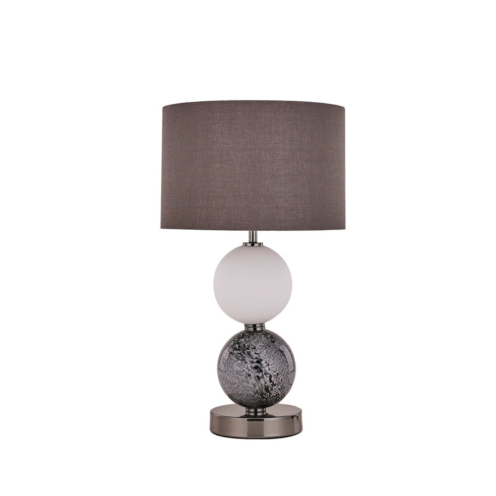 Buy Table Lamps Australia Murano 1 Light Table Lamp Pewter - LL-27-0207PT