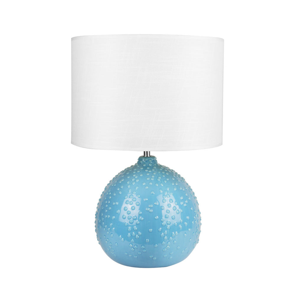 Buy Table Lamps Australia Boden 1 Light Ceramic Table Lamp Blue - LL-27-0216B
