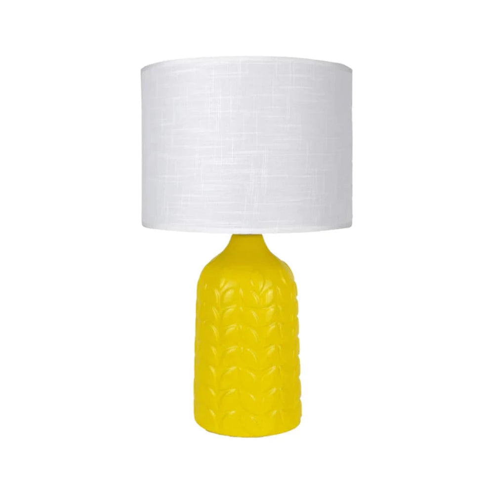 Buy Table Lamps Australia Bloom Table Lamp Yellow Ceramic - LL-27-0247Y