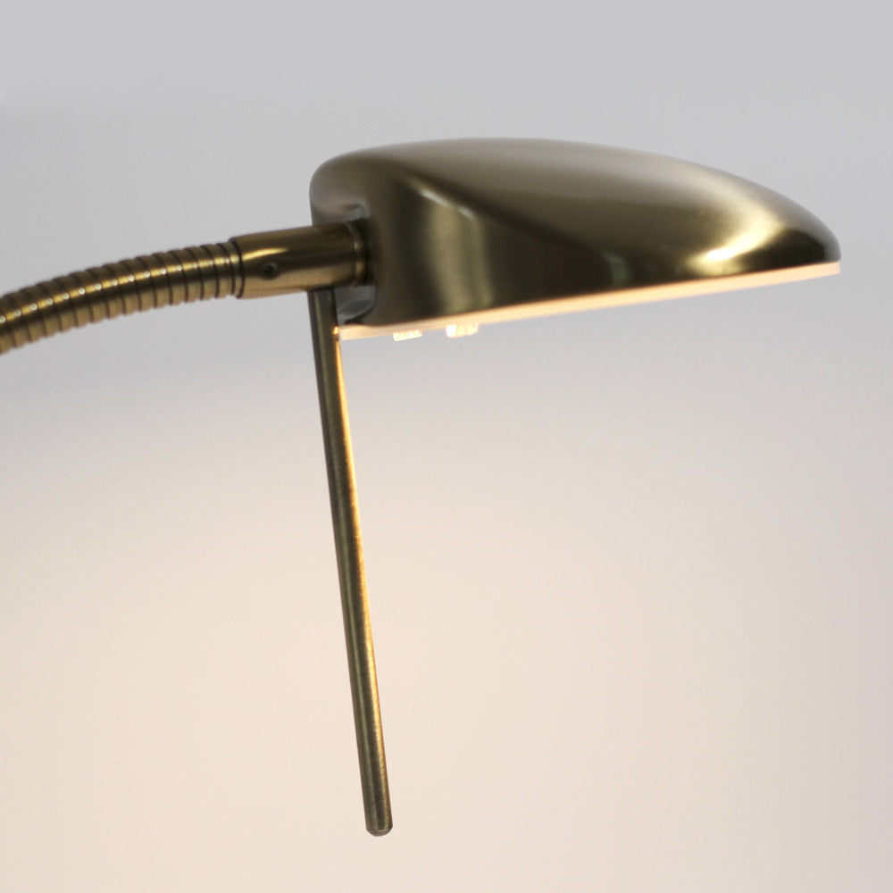 Jella LED Floor Lamp - Antique Brass - LL-LED-03AB