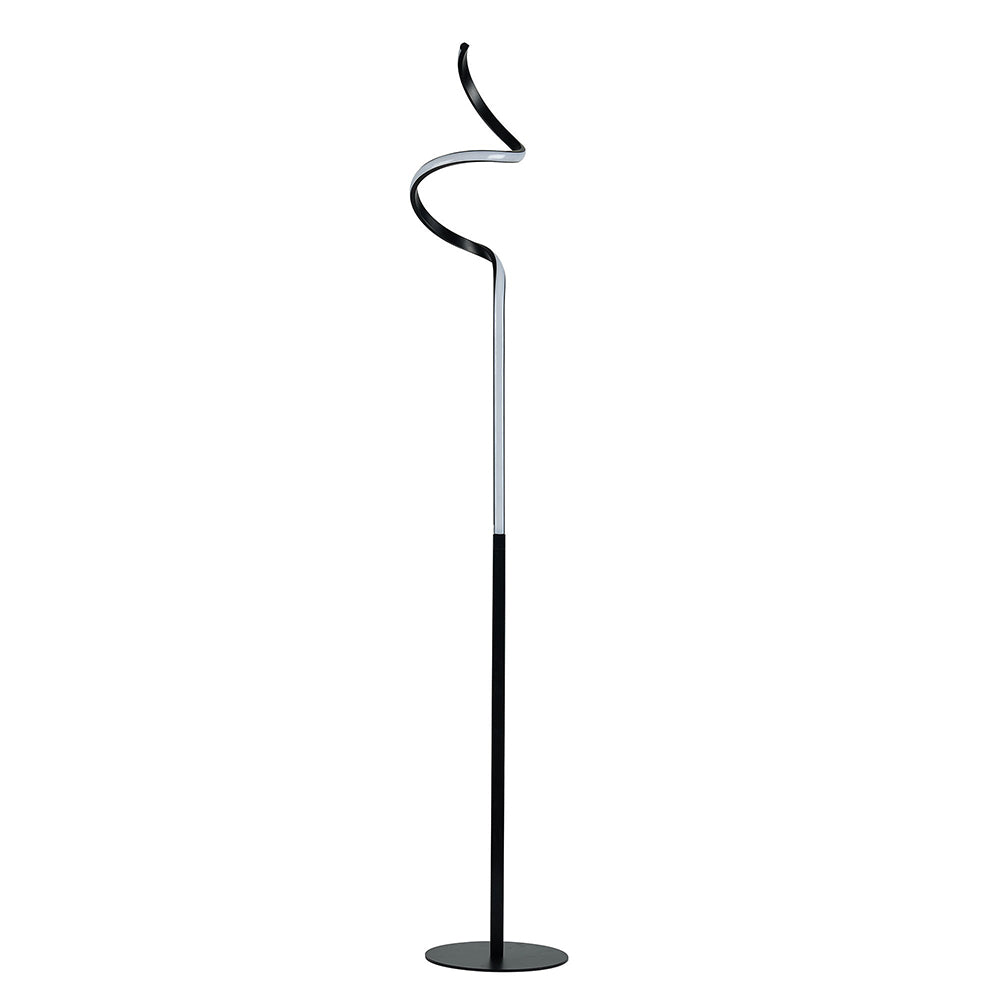 Buy Floor Lamps Australia Chipper Floor Lamp Black Aluminium 3000K - LL-LED-12B