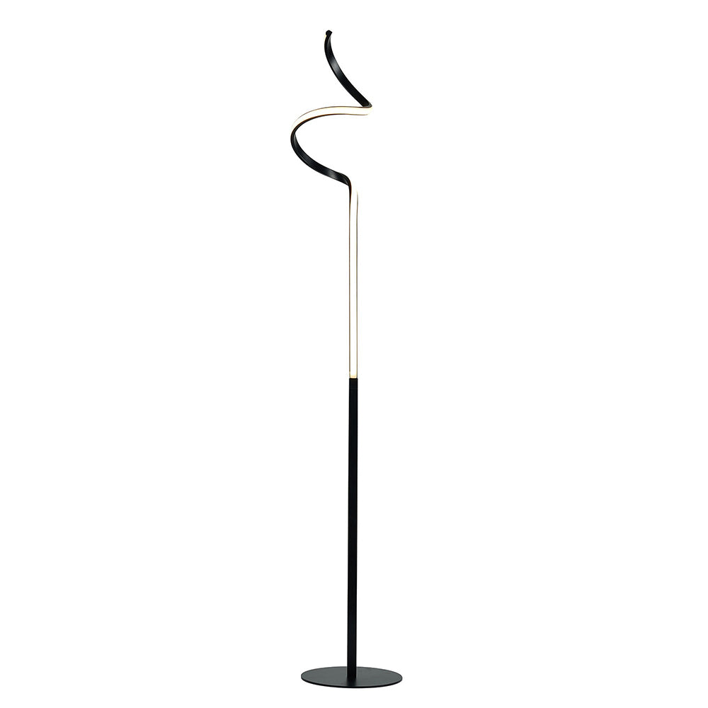 Buy Floor Lamps Australia Chipper Floor Lamp Black Aluminium 3000K - LL-LED-12B