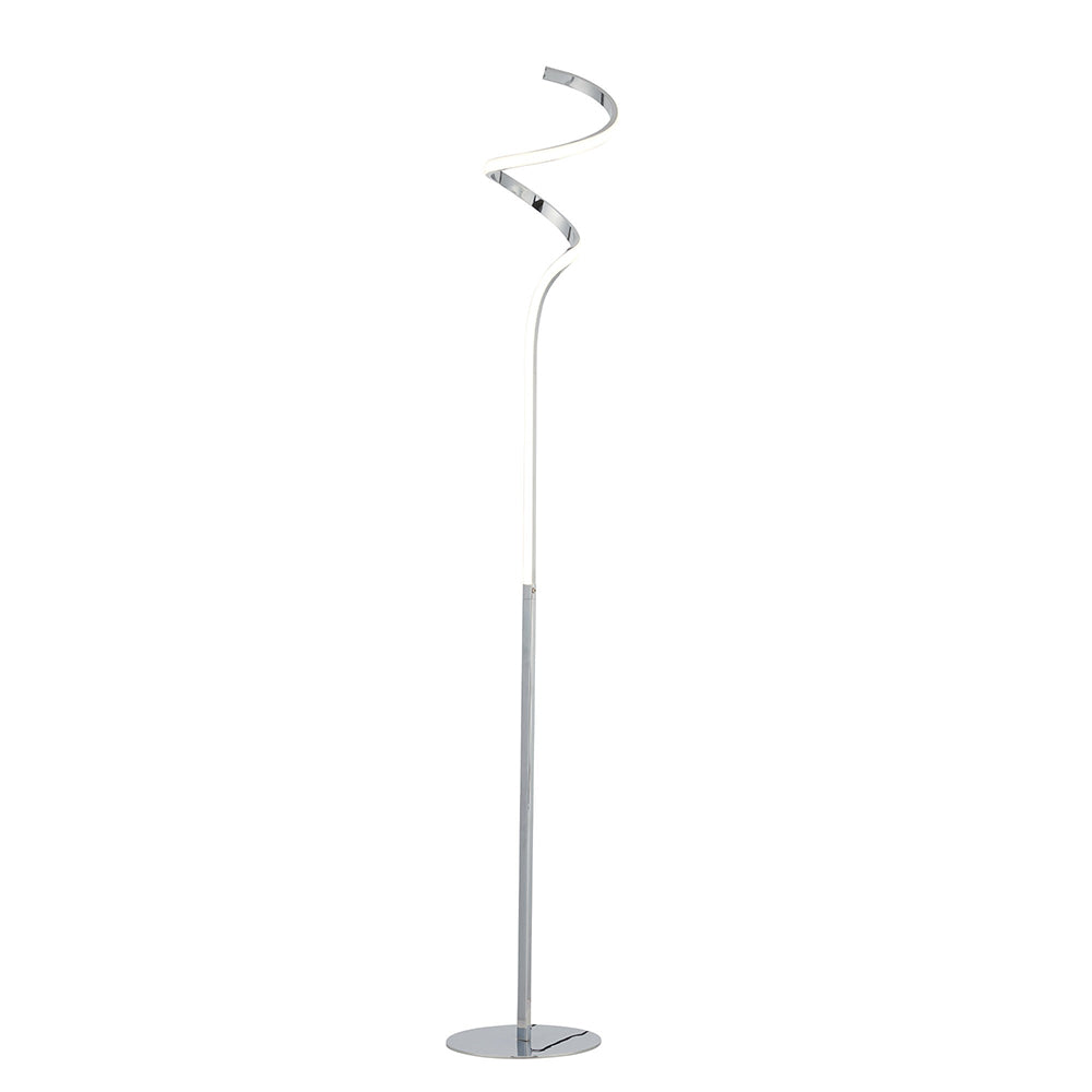 Buy Floor Lamps Australia Chipper Floor Lamp Chrome Aluminium 3000K - LL-LED-12C