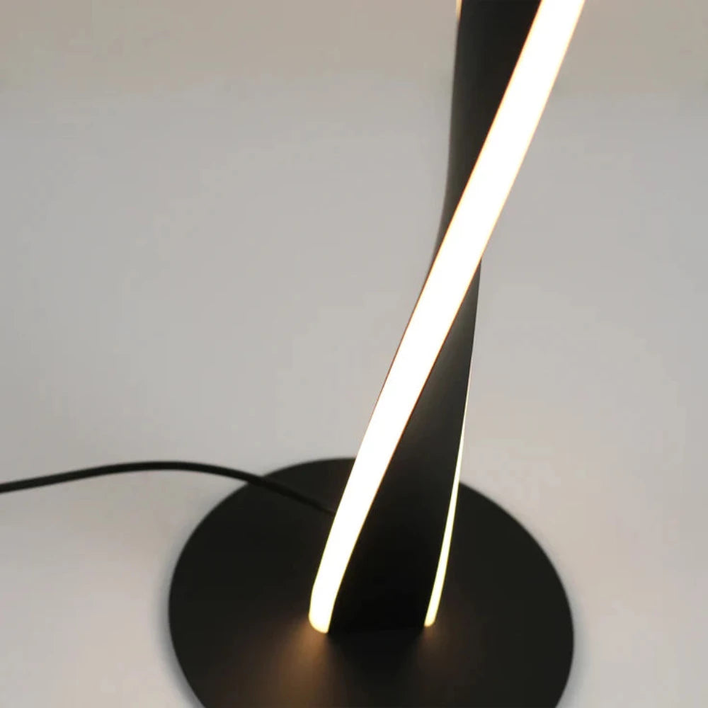 Buy Table Lamps Australia Enhalus LED Table Lamp Black Metal 2900K - LL-LED-17B